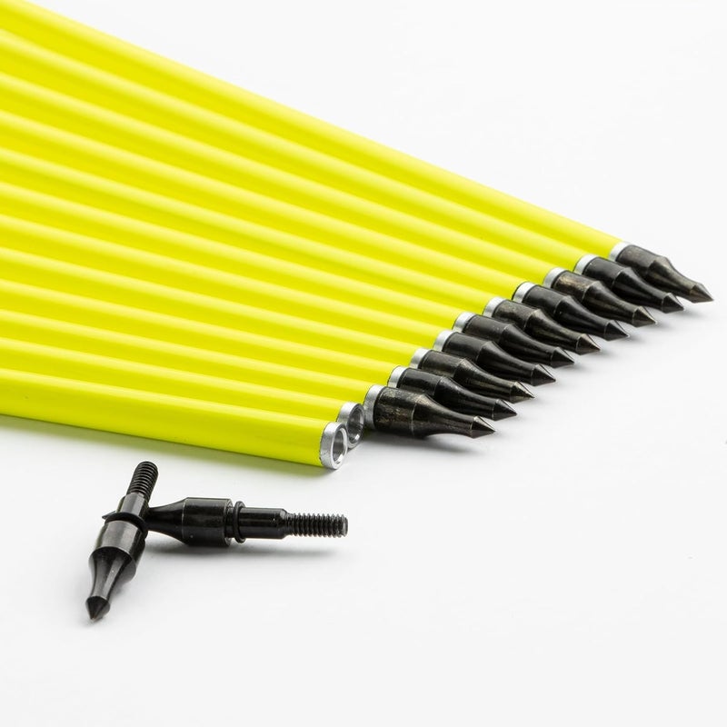 sf. 28 30 inch Carbon Arrow Practice Hunting Arrows Spine 500 for Compound & Recurve Bow(Pack of 12) - Image 3